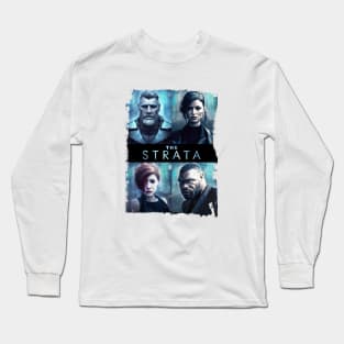 Rust Somers Narli Carver Portrait Rough Edge Long Sleeve T-Shirt